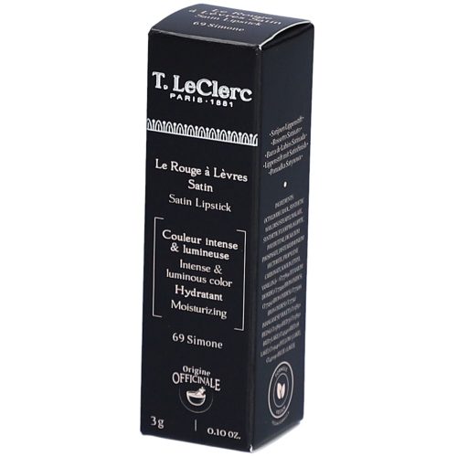 T.LeClerc, T.LeClerc Satin Lipstick Lippenstift 3 g Nr. 69 - Simone