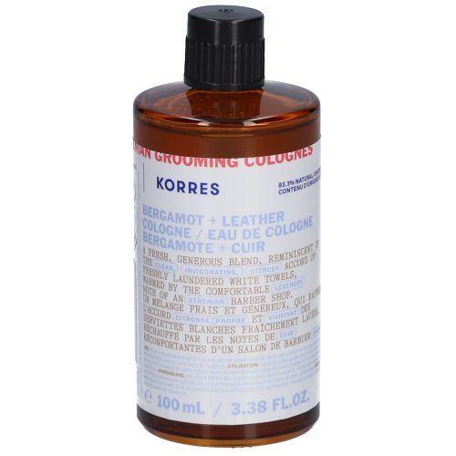 Korres, KORRES Athenian Grooming Eau de Cologne mit Bergamotte + Ledernoten Eau de Cologne 100 ml