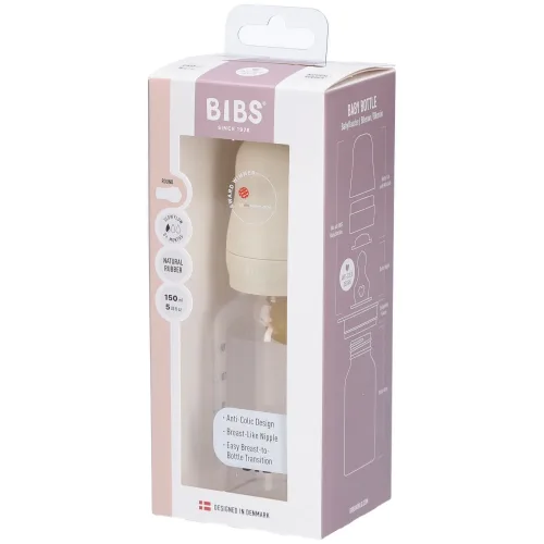 BIBS, Babyflasche aus Kunststoff, 150 ml, ab 0M