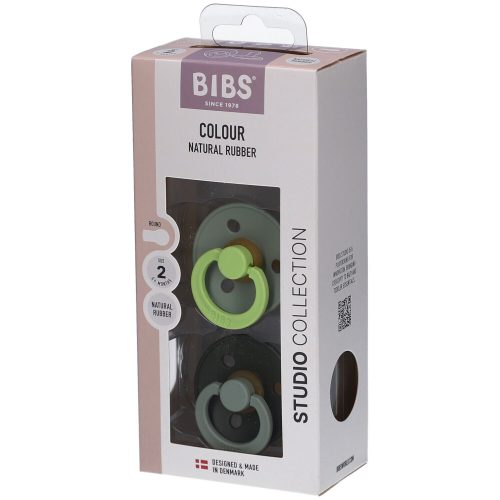 BIBS, 2-er Pack Studio Collection Schnuller Latex, ab 6M