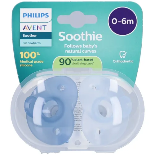PHILIPS AVENT, 2er-Pack Schnuller Soothie 0-6M