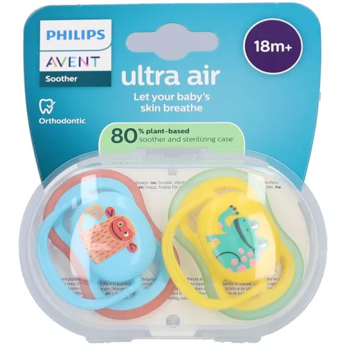 2er-Pack Schnuller ultra air, ab 18M