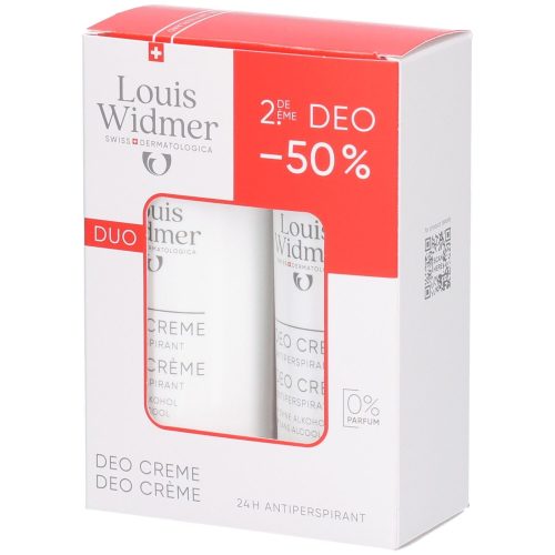 Louis Widmer Deo Crème Antiperspirant Sans Parfum