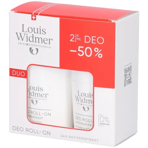 Louis Widmer Deo Roll-On Antitranspirant, parfümfrei