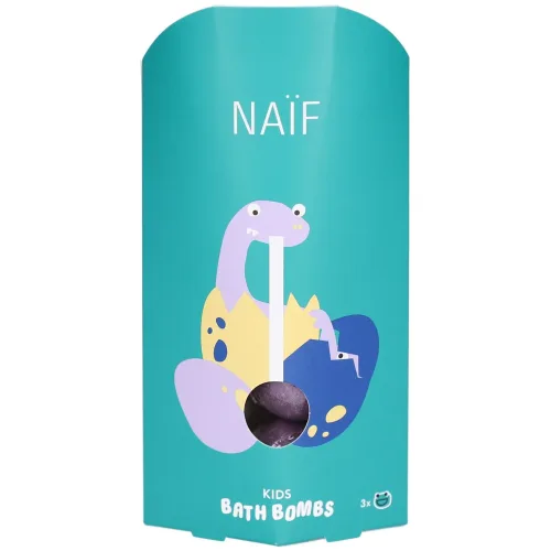 NAÏF, Naïf Kids Bath Bombs Multipack - Badebombe (3x40gr)