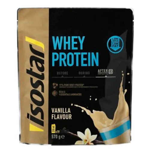 isostar, ISOSTAR Whey Protein Pulver Vanille Beutel (570g)