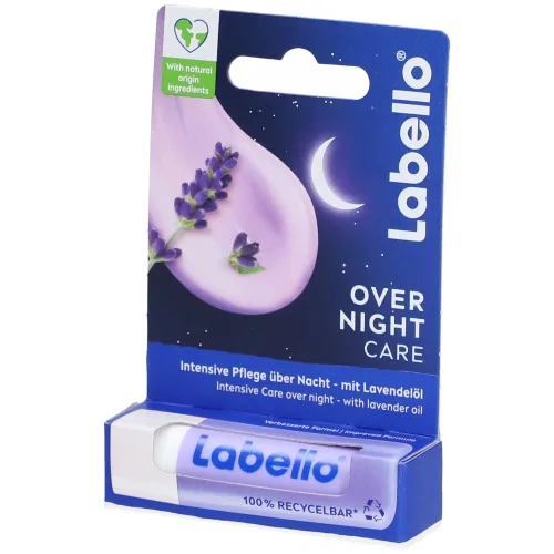 Labello, Labello Over Night Care + Stick (4.8g)