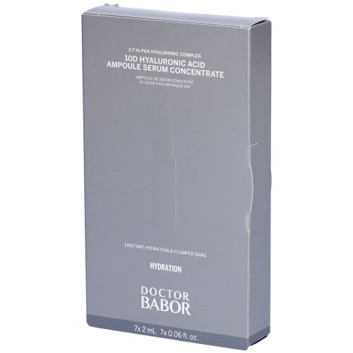BABOR, BABOR DOCTOR BABOR 10D HYALURONIC ACID AMPOULE SERUM CONCENTRATE Ampullen 14 ml