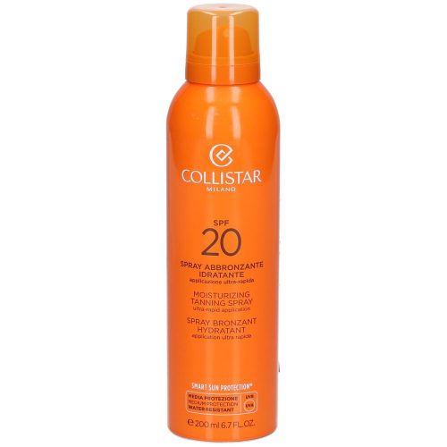 COLLISTAR, Collistar Moisturizing Tanning Ultra-Rapid Application Spf 20 Sonnenspray 200 ml