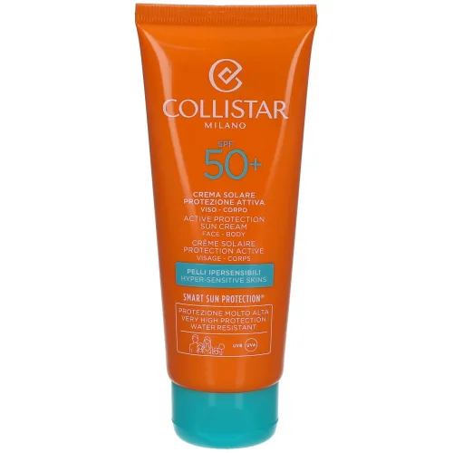 COLLISTAR, Collistar Active Protection Sun Cream Face & Body LSF 50+ Sonnenschutz 100 ml