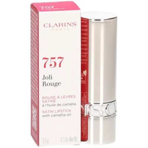 Clarins, Clarins - Joli Rouge Lippenstift, 3.5 g, -nude brick