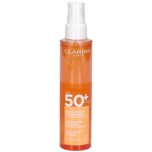 undefined, Clarins Glowing Sun Care Mist SPF 50+ 150 ml