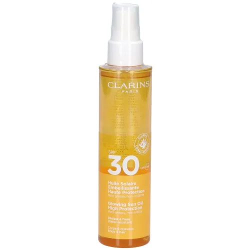 Clarins, Clarins - Umhüllendes Sonnenöl mit hohem Schutz SPF 30, 150  ml