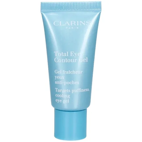Clarins, Clarins - Total Eye Contour Gel, 20 ml, Weiss