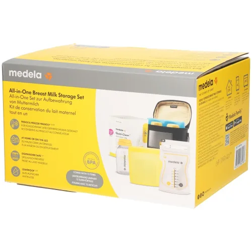 medela, All-in-one Muttermilch Aufbewahrungsset