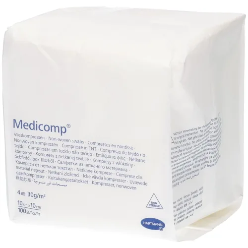 MEDICOMP, Medicomp 4-fach S30 10x10cm unsteril (100 Stk)