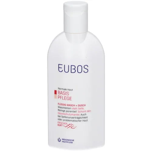 Eubos, EUBOS Seife liquid parfümiert rosa Flasche (200ml)