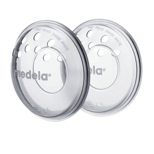 medela, medela - Brustwarzenschutz Schwangerschafts- und Still-Zubehör - Transparent - Silikon - 2 Stück