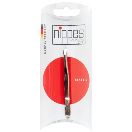 Nippes, Nippes Pinzette schr&auml;g, vernickelt