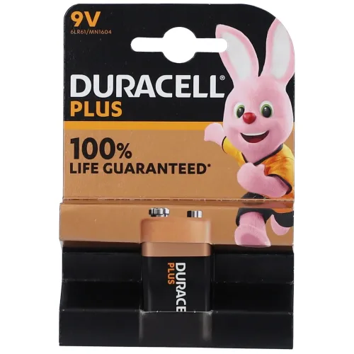 DURACELL, Duracell - Plus, Alkaline-Batterie, 9V(LR61)