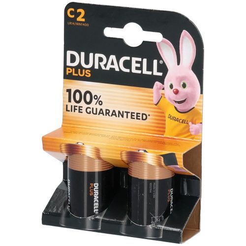 DURACELL, Duracell - Plus, Alkaline-Bat.,2Stk, C(LR14)