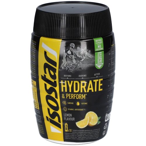 isostar, ISOSTAR HYDRATE & PERFORM Plv Lemon Ds 400 g