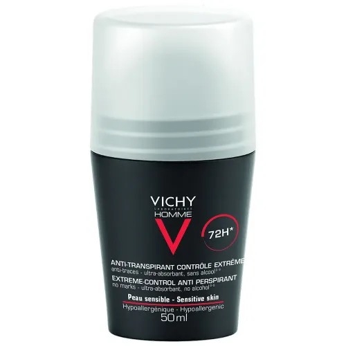 VICHY, VICHY Homme Deo Anti-Transpirant 72H Roll-on (50ml)