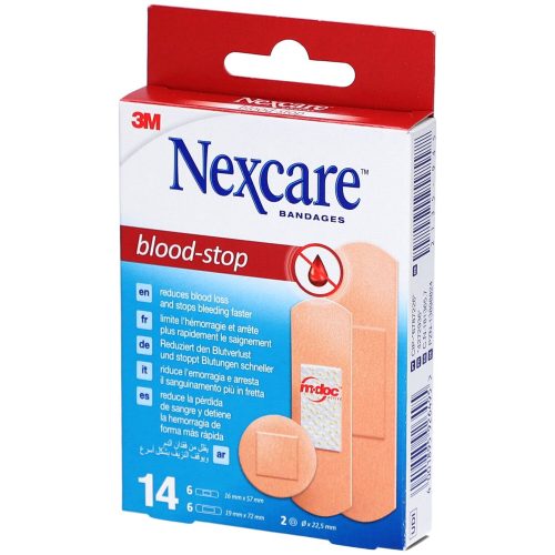 Nexcare 3M, 3M NEXCARE Pflaster Blood-Stop ass 14 Stk