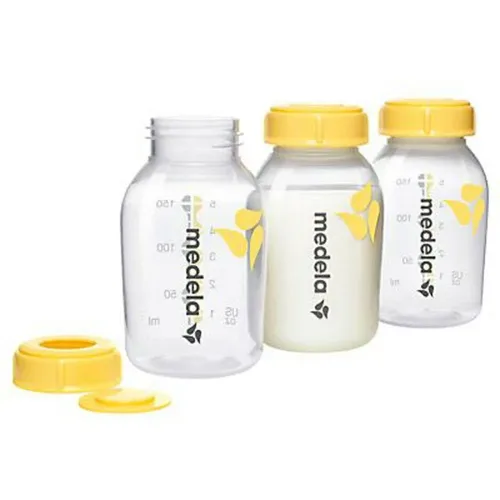medela, 3er-Pack Babyflaschen für Muttermilch, 150 ml