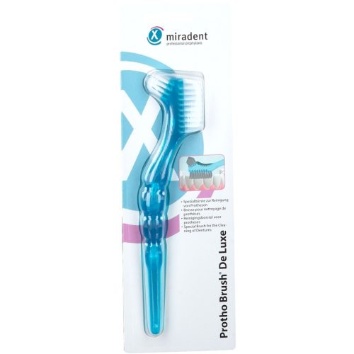 Miradent, Miradent.Protho Brush De Luxe Prothesenb&uuml;rste, blau