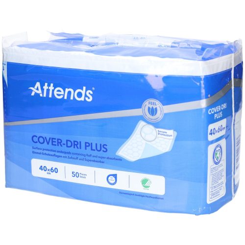 Attends, Attends COVER DRI Unterlage Plus 40x60cm (50 Stk)