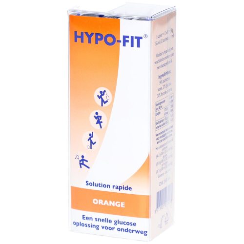 HYPO-FIT, HYPO-FIT Flüssigzucker Orange Beutel (12 Stk)