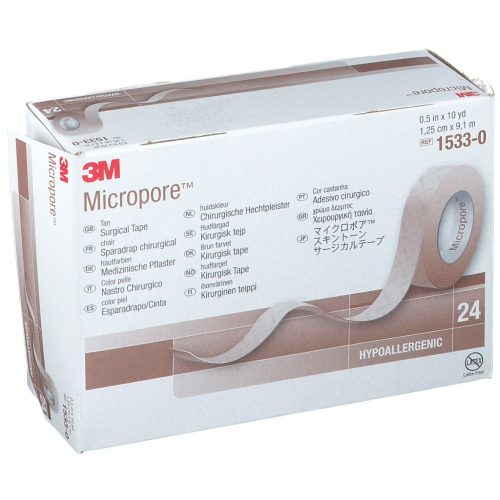 3m, 3M Micropore Pansement Adhésif Chirurgical 1.25 x 915 cm 1533
