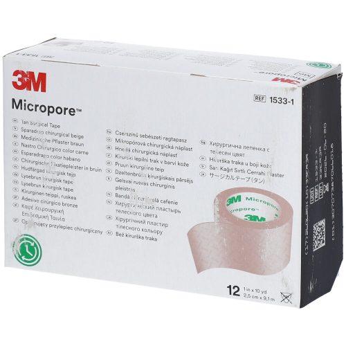 3M, 3M Micropore? Sparadrap chirurgisch beige 2,5 cm x 9,1 m