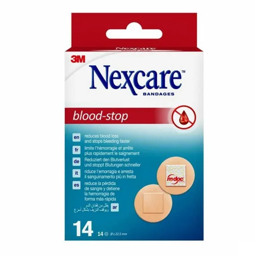 3M Nexcare, 3M Nexcare blood-stop Pflaster rund (14 Stk)