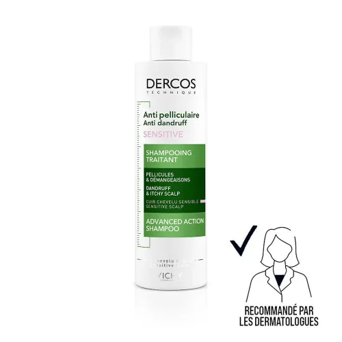 VICHY, VICHY Dercos Anti Schuppen Shampoo Sensitiv (200ml)