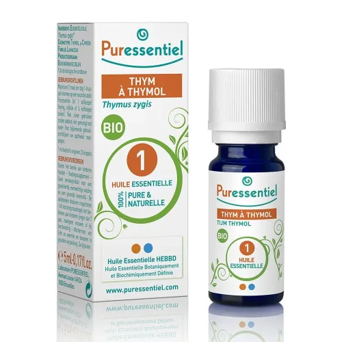Puressentiel, Puressentiel Thymol-Thymian Ätherisches Öl Bio (5ml)