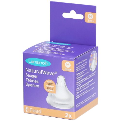 Lansinoh, 2er-Pack Trinksauger NaturalWave
