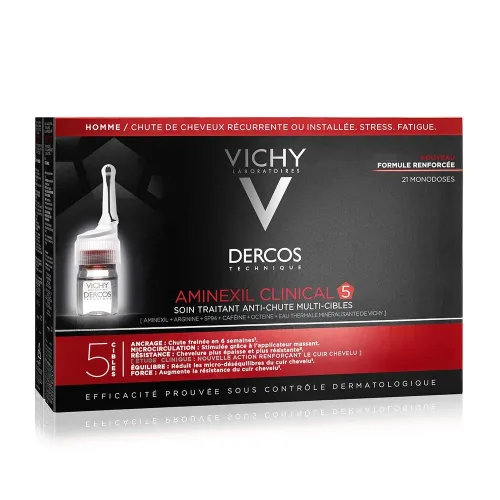 VICHY, VICHY Dercos Aminexil Clinical 5 für Männer (21x6ml)