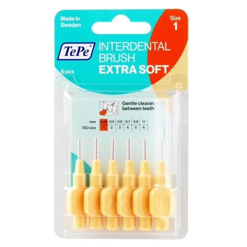 TEPE, TePe Interdental Brush 0.45mm Extra Soft (6 Stk)
