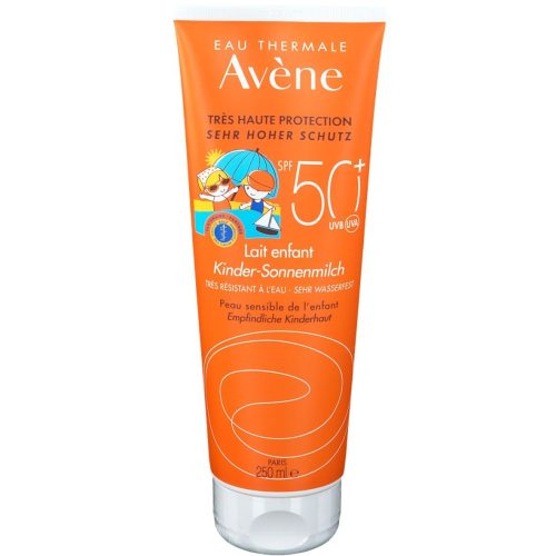 Avène, Avene - Kindersonnenmilch SPF 50+, Sonnenschutz, 250 ml
