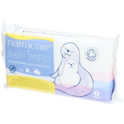 Natracare, Natracare Bio-Babyfeuchttücher (50 Stk)