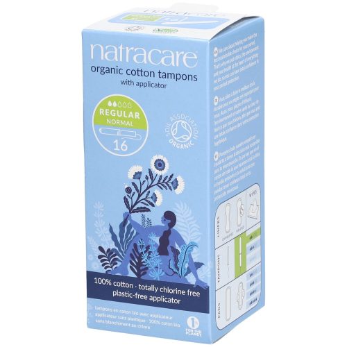 Natracare, Natracare Bio-Tampons normal mit Applikator (16 Stk)