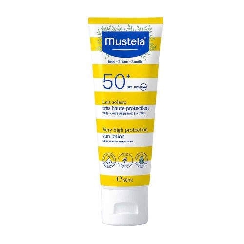 Mustela, Mustela - Sonnenmilch mit sehr hohem Schutz LSF50+,  Sonnenmilch mit hohem LSF 50+, 40 ml