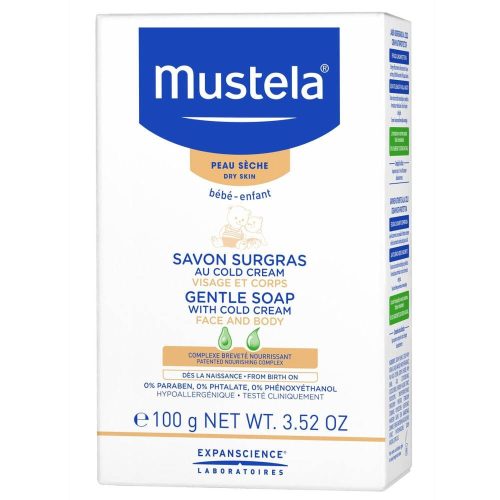 Mustela, Mustela Rückfettende Seife mit Cold Cream (100g)
