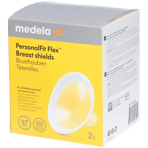 medela, medela PersonalFit Flex Brusthauben, Grösse L, 27mm (2 Stk)