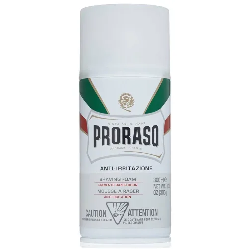 undefined, Proraso White Line Shaving Foam Sensitive Green Tea 50 ml