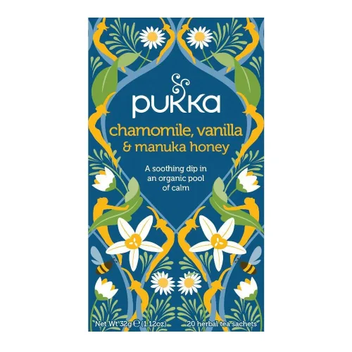 Pukka-Kamille, Vanille- und Manuka-Honig