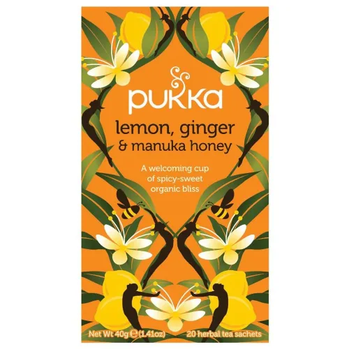 Pukka Zitronen- Ingwer Manuka-Honig Tee