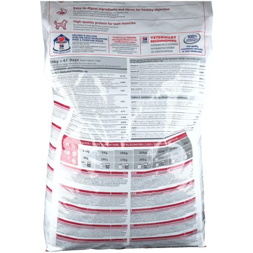 Hills, Hill's Science Plan Trockennahrung für Hunde, Medium Adult mit Huhn 14 kg